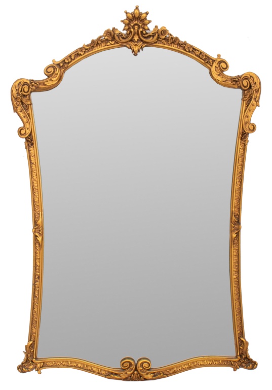 ROCOCO REVIVAL GILTWOOD MIRROR 30c3bc