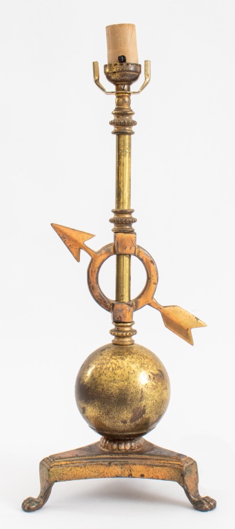 CLASSICAL BALL ARROW BRASS TABLE 30c3c1