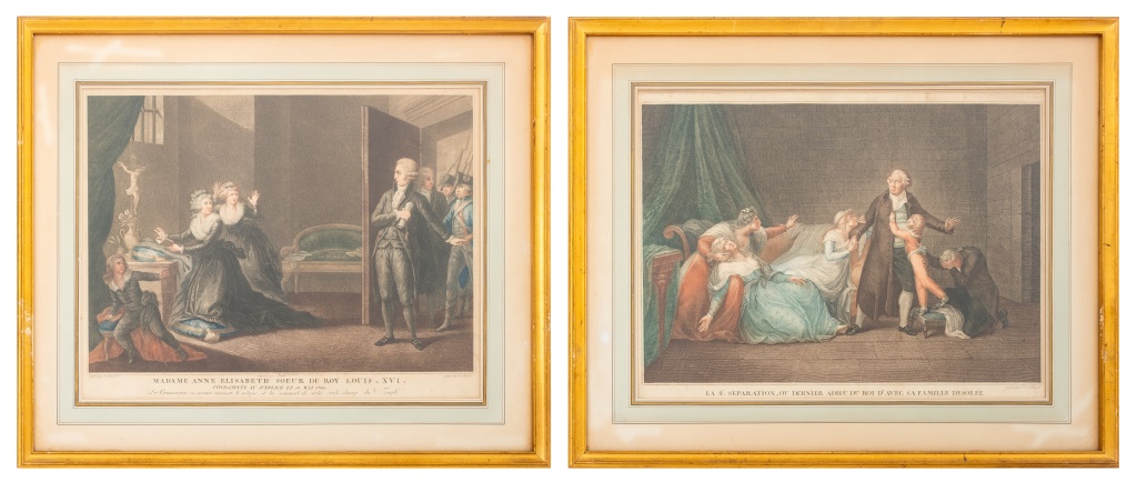 EARLY 19TH C. FRENCH HAND-COLORED