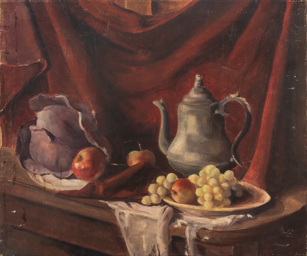 DOROTHY EARLS STILL LIFE OIL ON