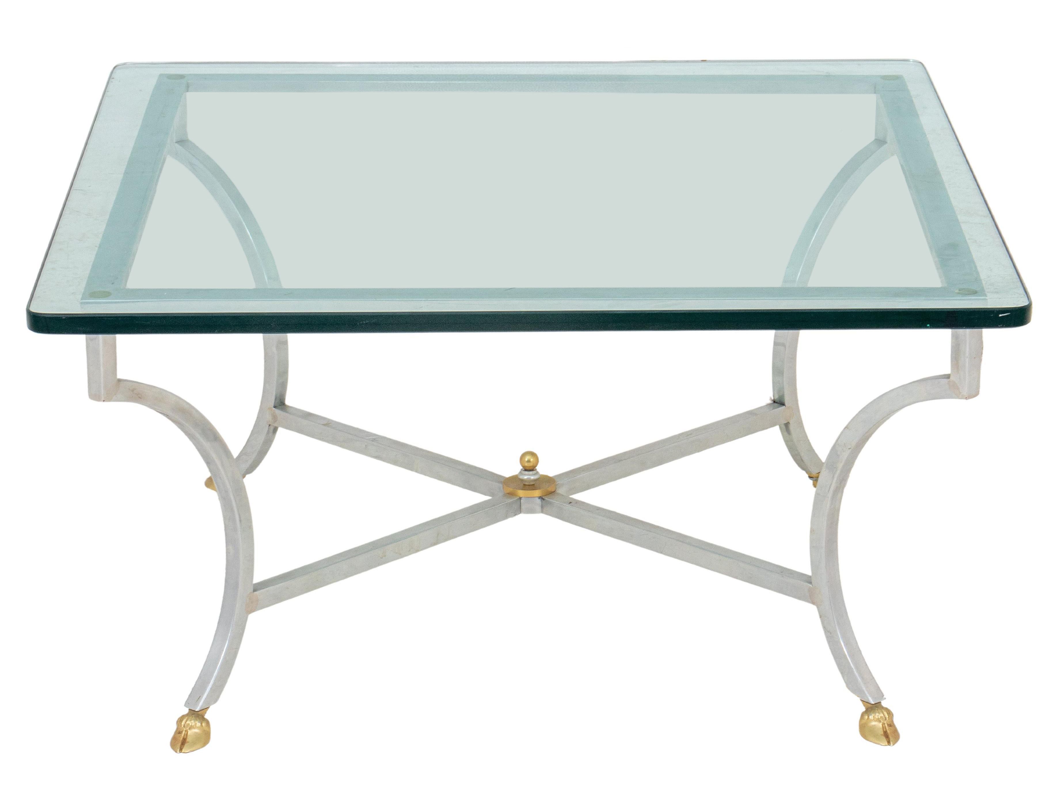 NEOCLASSICAL COFFEE TABLE WITH