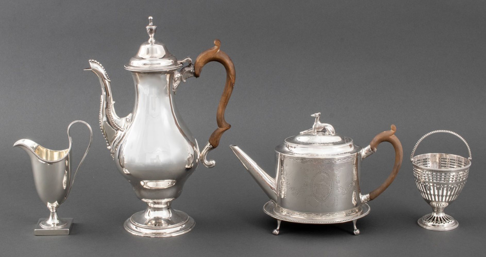 GEORGE III STERLING SILVER TEA 30c52c