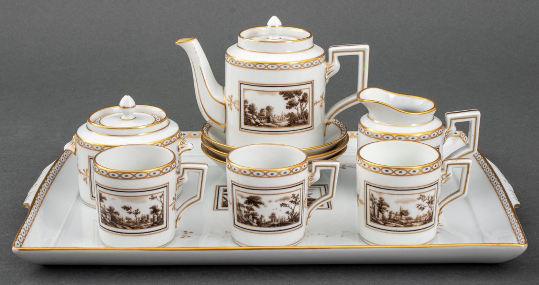 RICHARD GINORI "FIESOLE" PORCELAIN