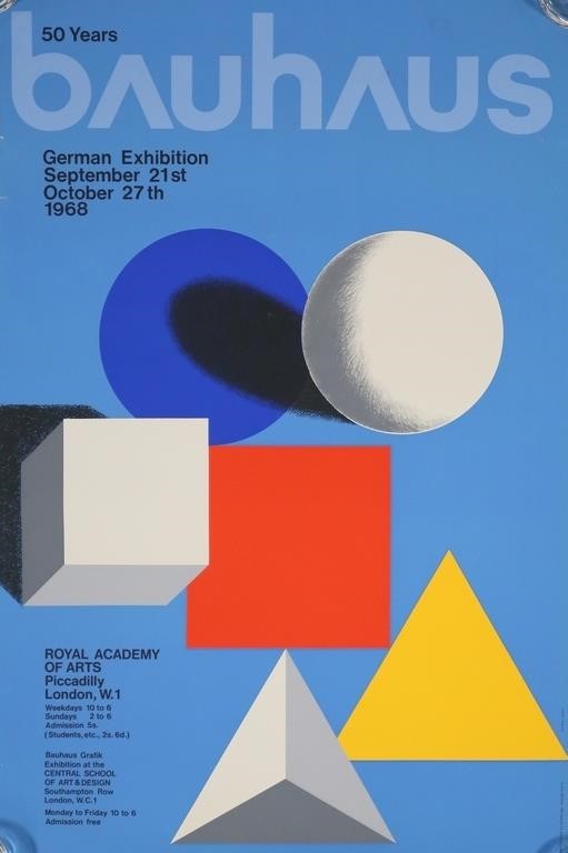 HERBERT BAYER BAUHAUS ROYAL ACADEMY