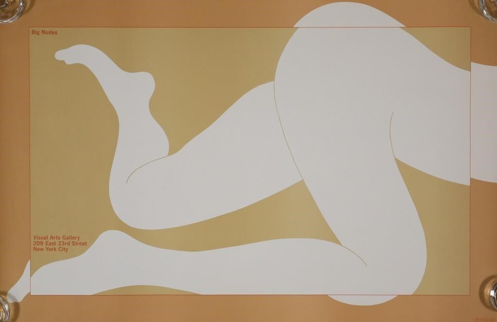 MILTON GLASER BIG NUDES SVA EXHIBITION 30c690