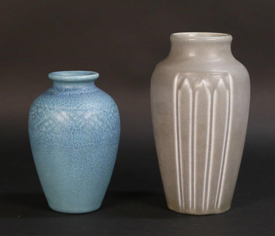 2 ROOKWOOD POTTERY VASESRookwood