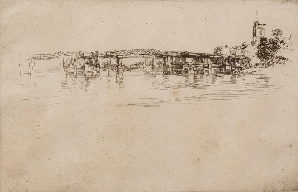 JAMES MCNEILL WHISTLER ETCHING 30c6be