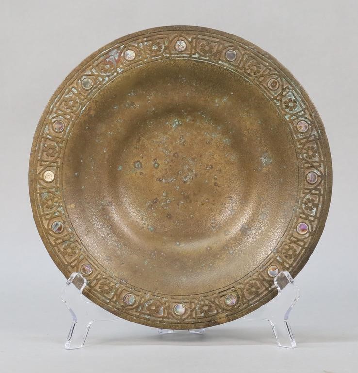 TIFFANY STUDIOS DORE BRONZE BOWLTiffany 30c6ea