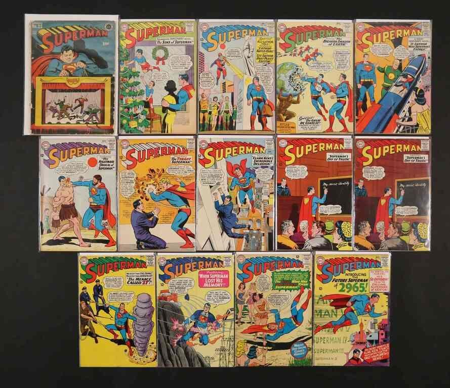 GOLDEN AND SILVER AGE SUPERMAN COMIC