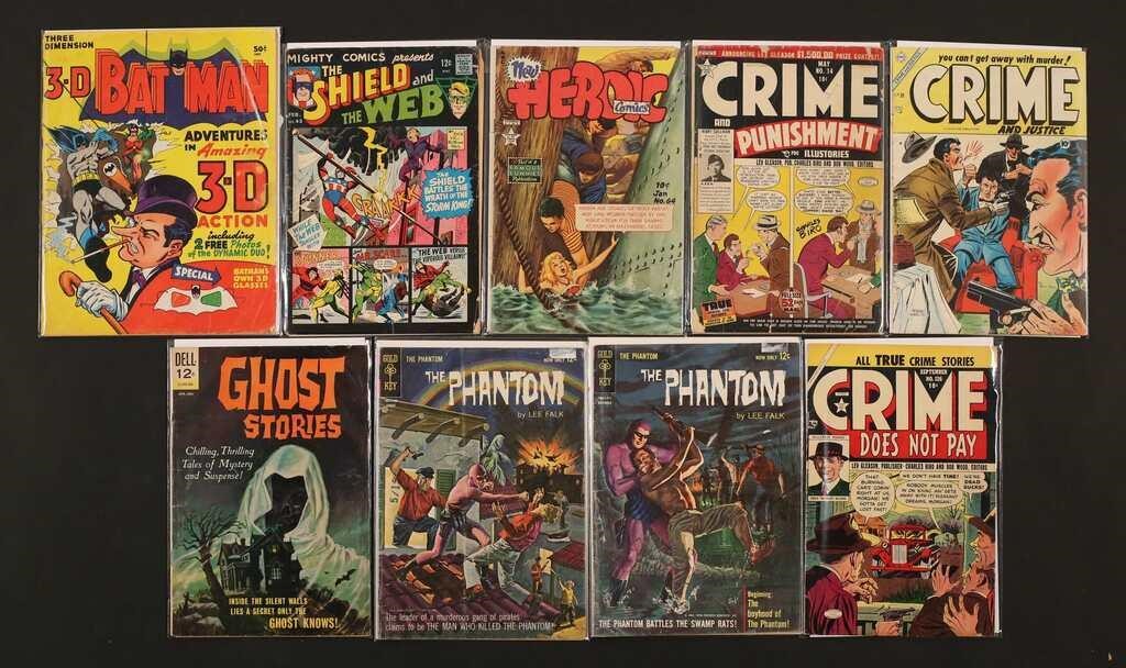 GOLDEN AND SILVER AGE COMICS 3D