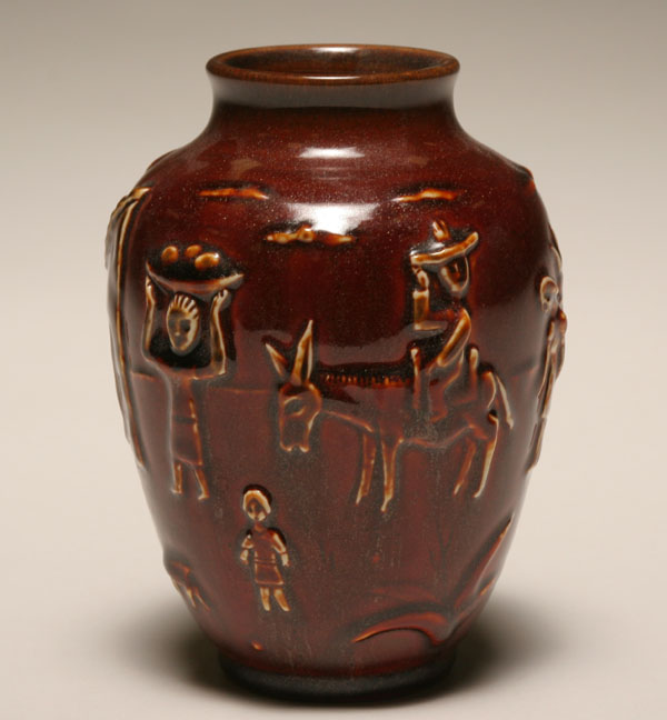 Rookwood Mexican scene art pottery 4e0b7