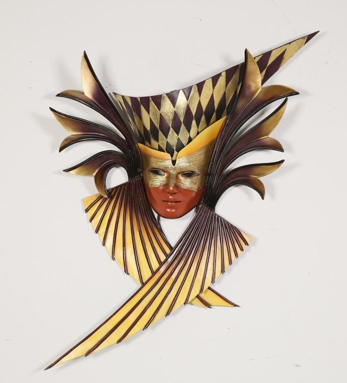 MICHAEL TAYLOR CARNIVALE MASK SCULPTUREMichael 30c751