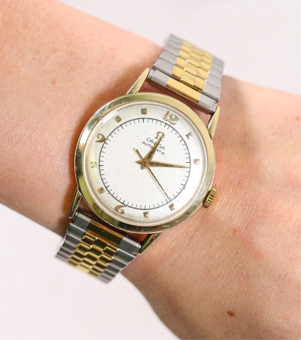 1950 S OMEGA AUTOMATIC 14K GOLD 30c783