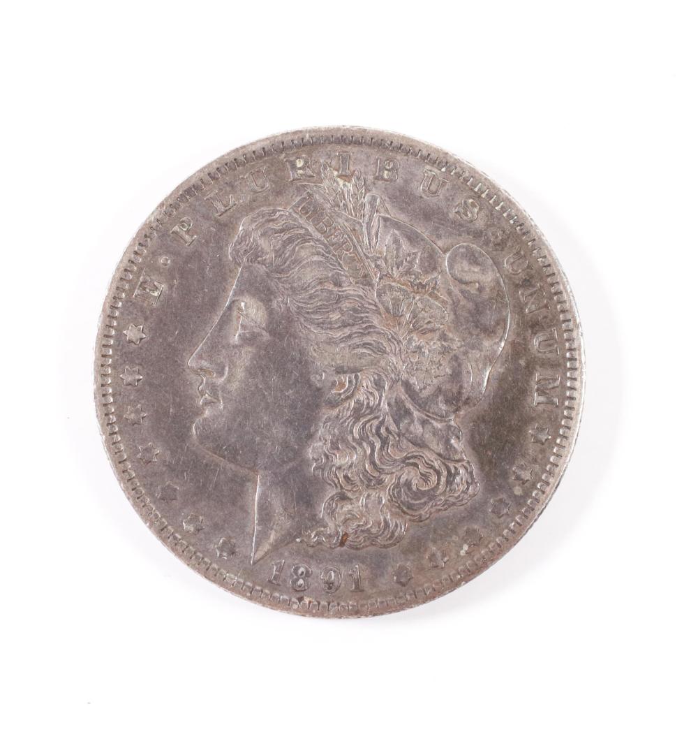 1891 MORGAN SILVER DOLLAR - O1891 Morgan