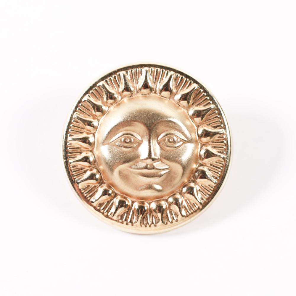 14K YG SUN PIN14K yellow gold sun 30c7ad