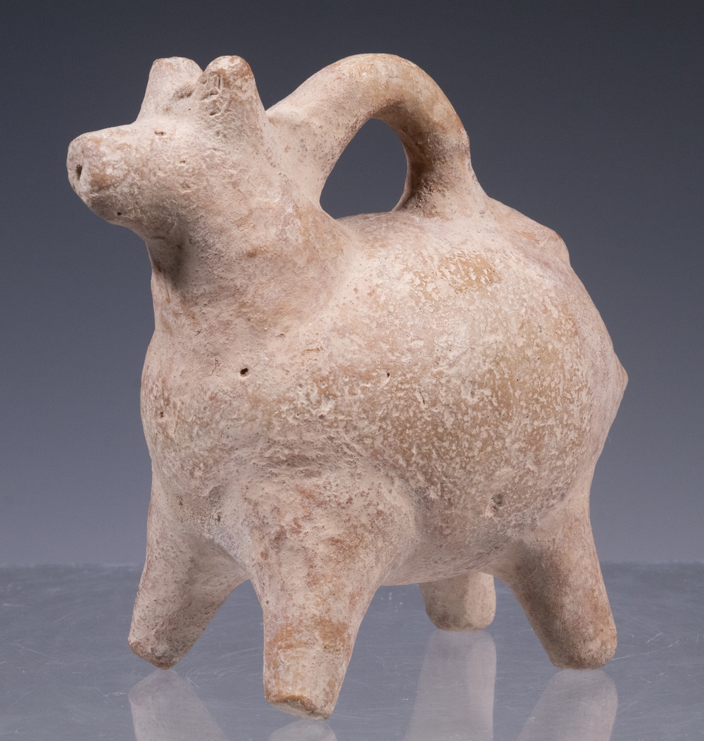 5" TERRACOTTA ANIMAL FORM POURING