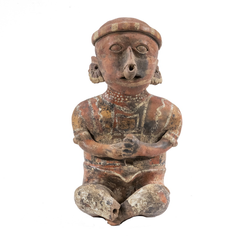 PRE-COLUMBIAN TERRACOTTA FIGURE