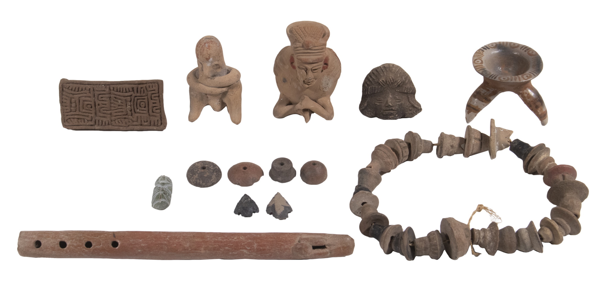  8 PCS MINIATURE PRE COLUMBIAN 30c853