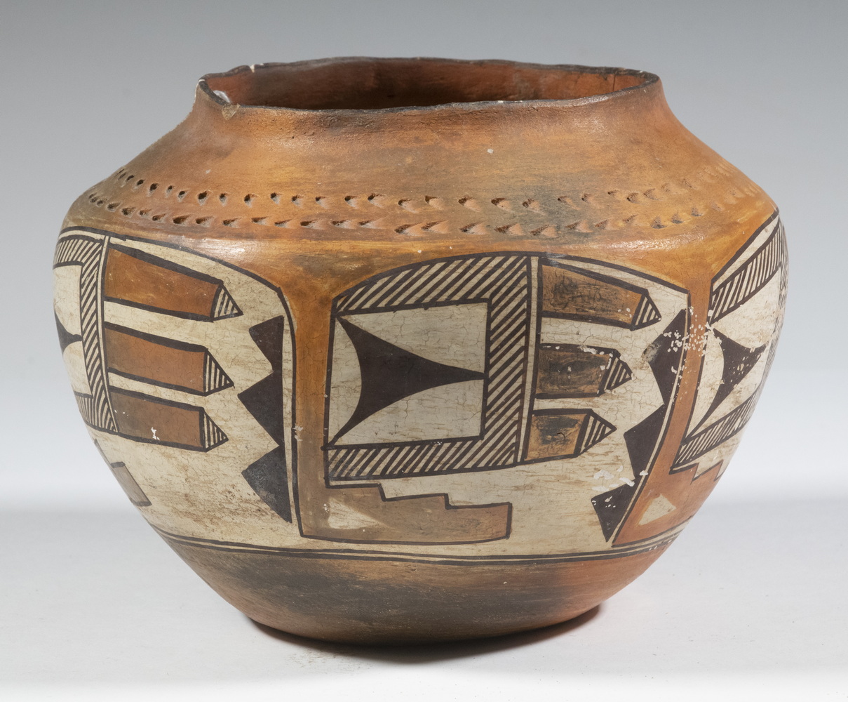 NATIVE AMERICAN POTTERY Early Zia 30c86e