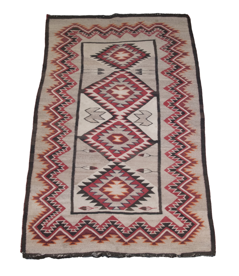 NATIVE AMERICAN RUG Early 20th