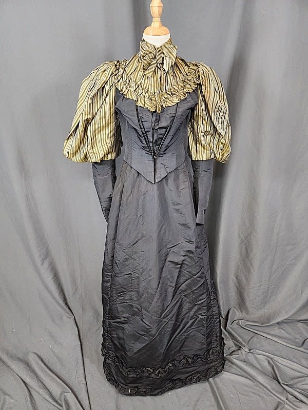 Antique 19th Century Silk 2 Pc