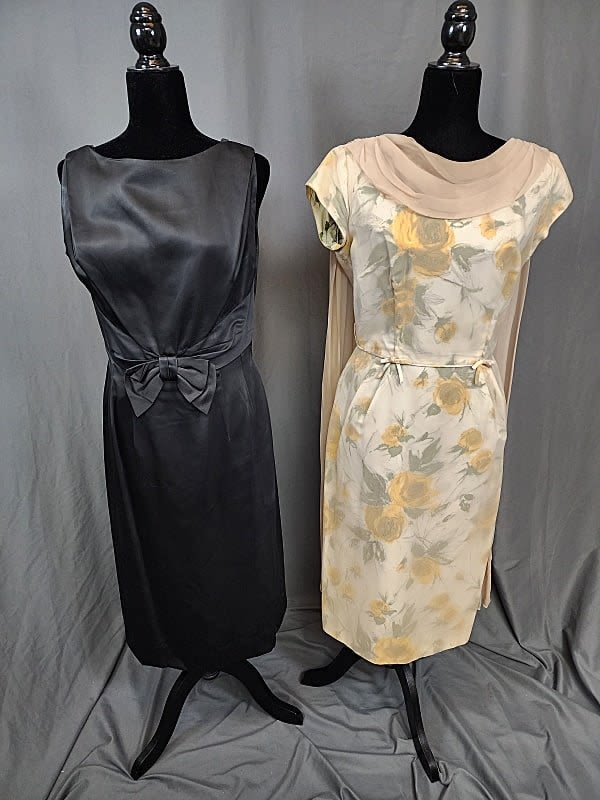 2 Vintage Sheath Style Dresses  30c970