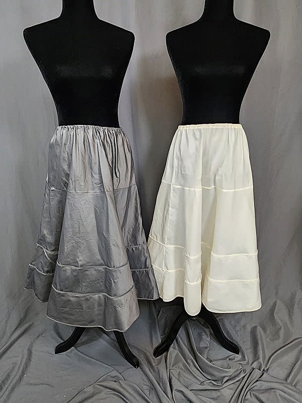 2 Vintage Petticoat Slips are nylon orlon 30c979