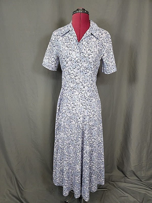 Vintage Laura Ashley Floral Dress 30c989
