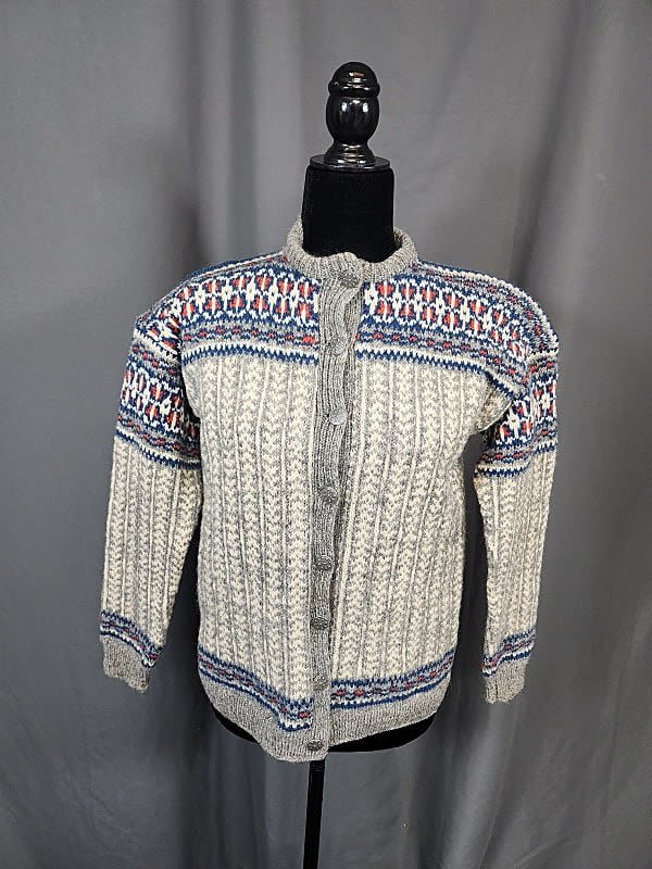 Vintage Ladies Wool Alpine Sweater 30c99e