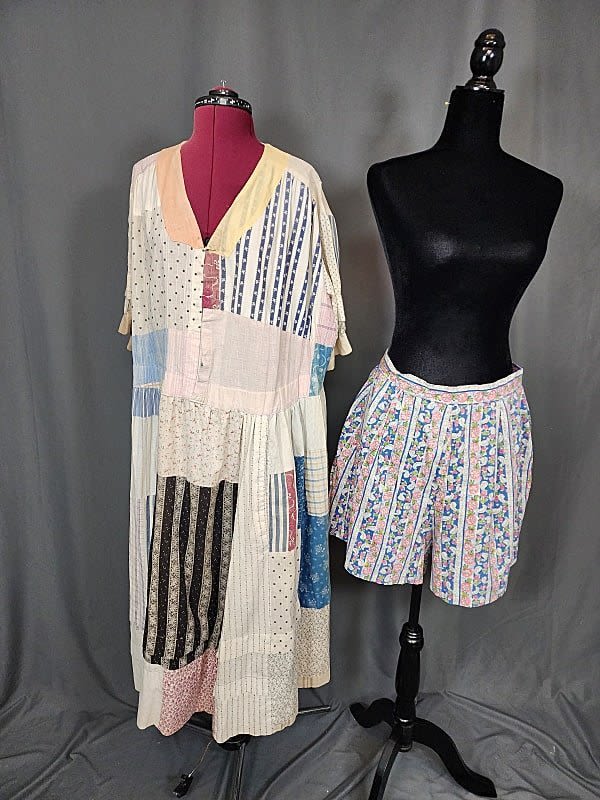 Antique Patchwork Dress & Vintage