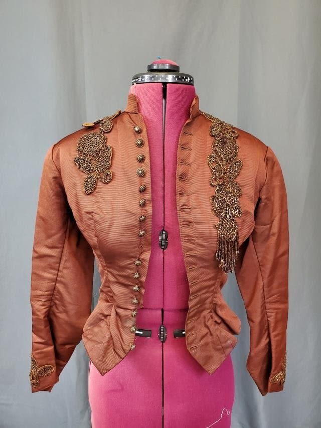 Antique Victorian Jacket in brown