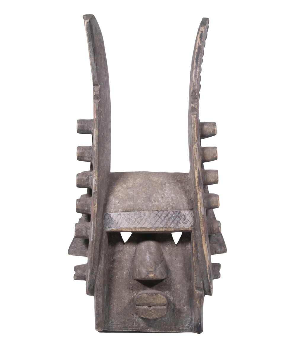 AFRICAN HARVEST MASK Three faced 30ca15