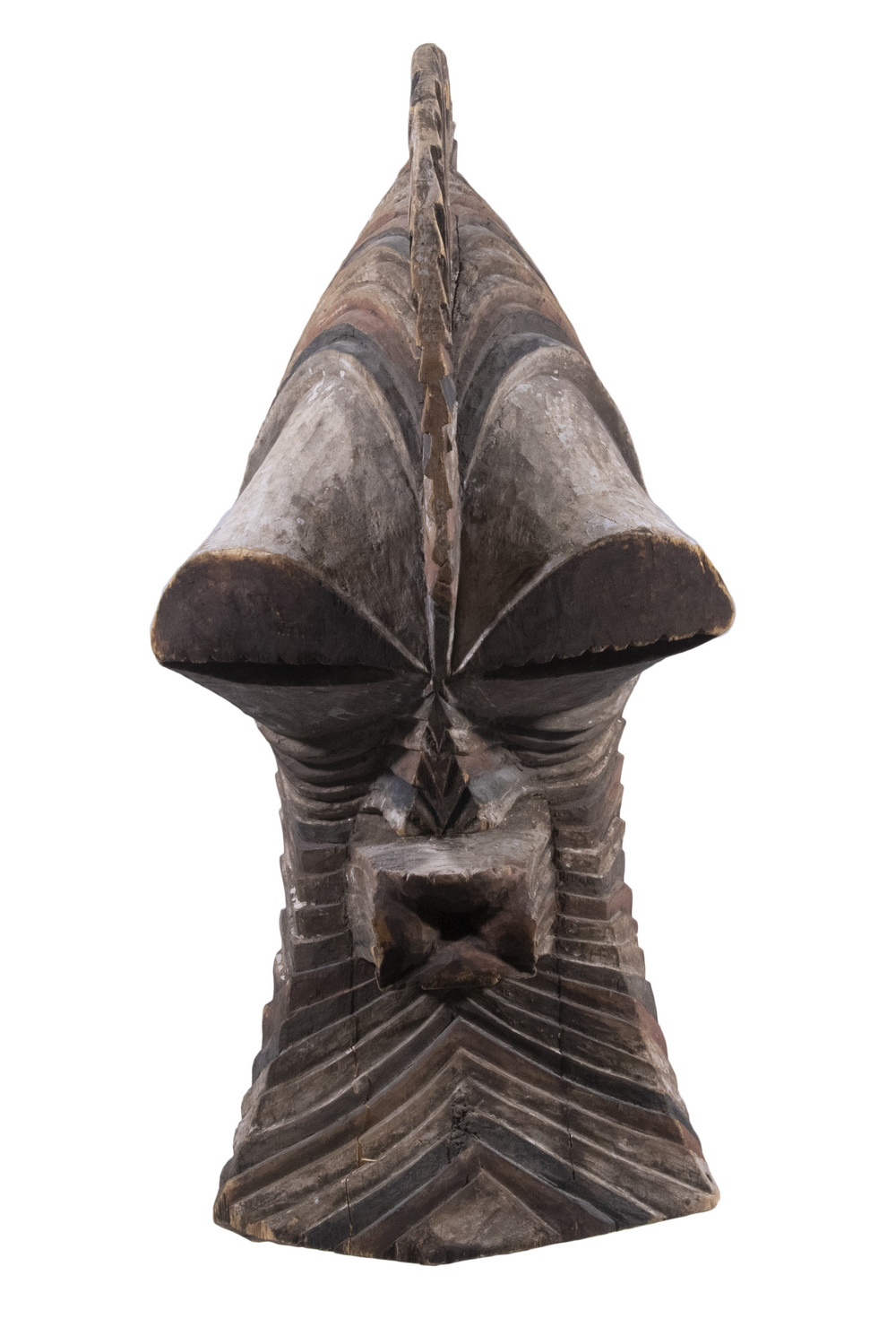 AFRICAN MASK Songye Kifwebe Dance Mask