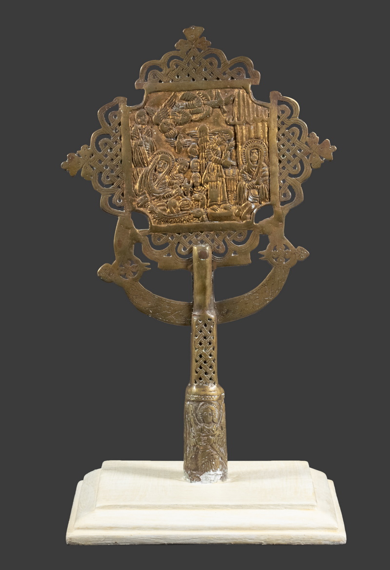 ETHIOPIAN COPTIC CROSS Cast Brass