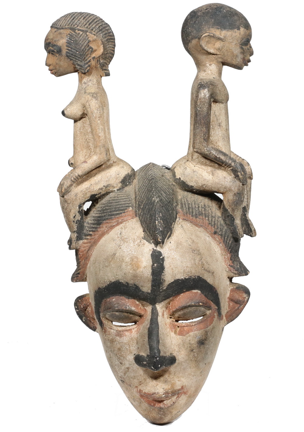 AFRICAN MASK Ekita-Yoruba Mask