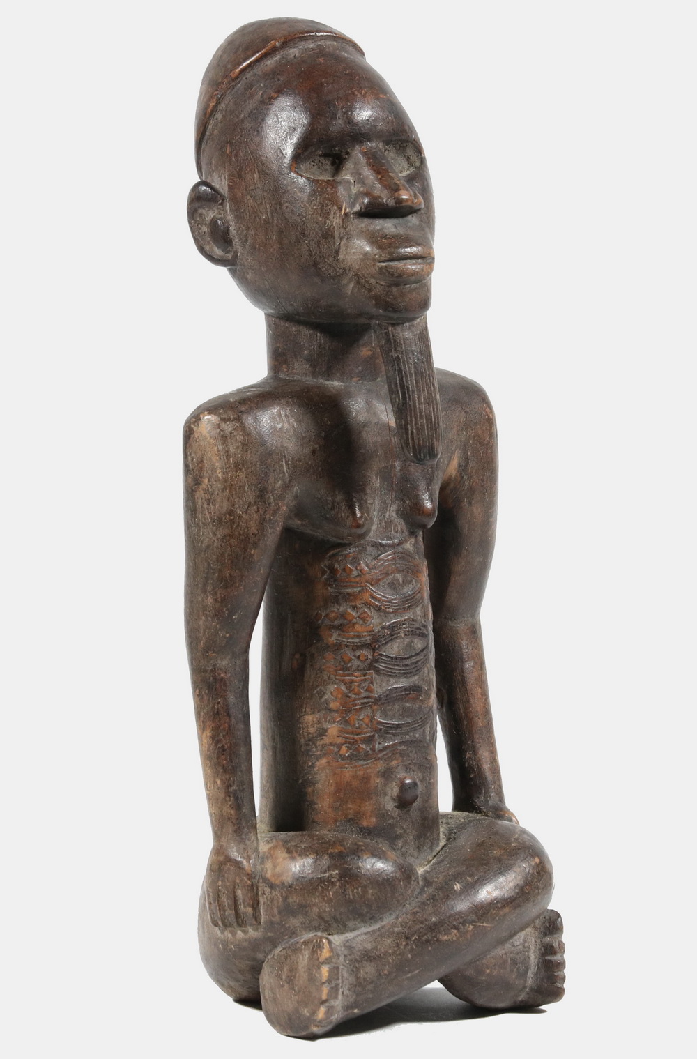 AFRICAN WOOD CARVING Bembe Figure
