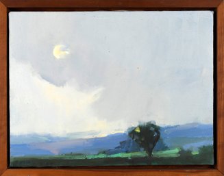 A 20th C impressionistic VT landscape 30caa6