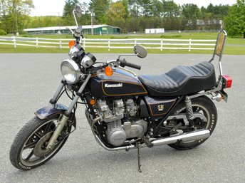 A vintage Kawasaki 1979 K2 650