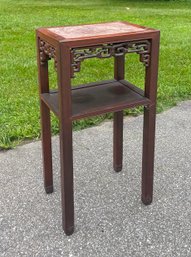 Antique Chinese hardwood stand  30cb04