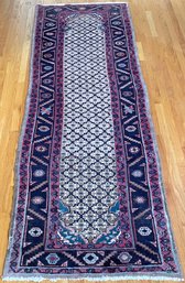 Antique Oriental runner with a