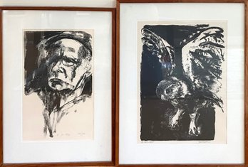 Two lithographs by Jack Coughlin,