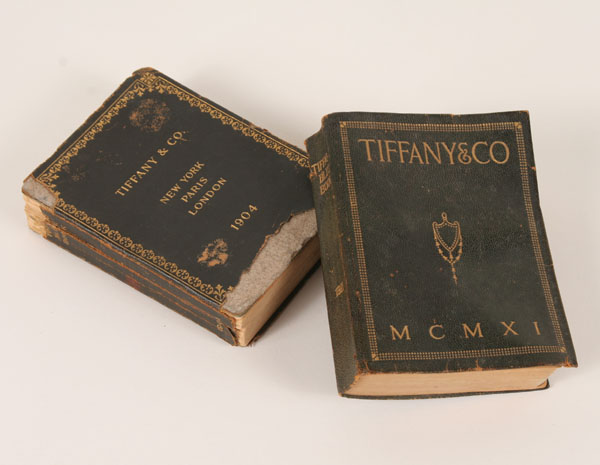 Two leather bound Tiffany Co  4e136