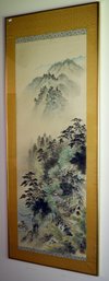 A vintage Chinese signed watercolor