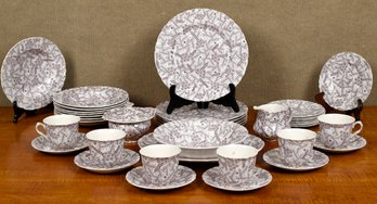 A set of Clarence Cliff Royal Staffordshire 30ccaf