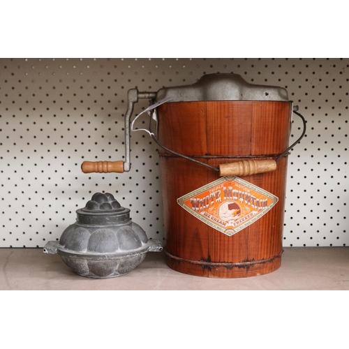 White Mountain ice cream maker, original