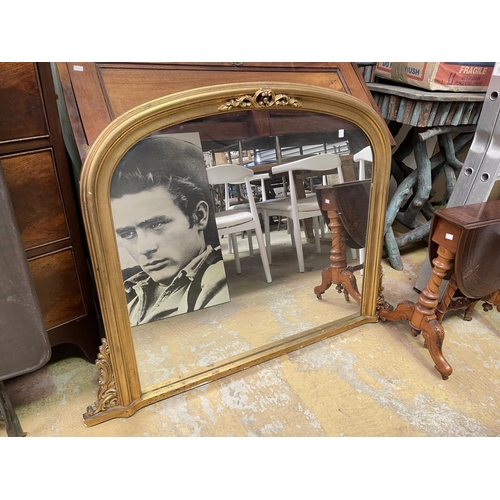 Victorian style arched over mantle