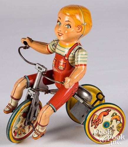 UNIQUE ART LITHOGRAPHED TIN WIND-UP