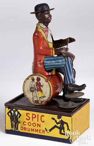 MARX LITHOGRAPHED TIN WIND-UP SPIC