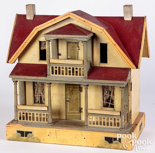 GOTTSCHALK RED ROOF TWO ROOM DOLLHOUSEGottschalk 30cfce