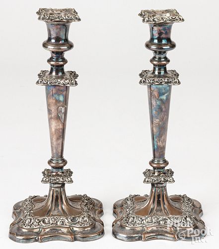 PAIR OF EARLY SHEFFIELD PLATED 30d01e